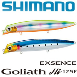 Shimano Exsence Goliath Hi 125F XL-112Q