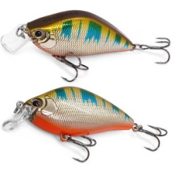 Воблер Kosadaka 3D Flat Crank 55F цвет GBR