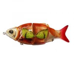 Воблер Izumi Shad Alive 5 section white fish 105 Fast Sinking цв. XXX | 30