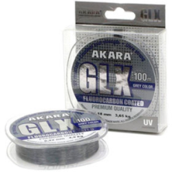 Леска Akara GLX Premium Grey 100м серая - 0,43