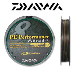 Daiwa PE Performance 8 Braid+Si 120м