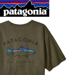 Patagonia M's Framed Fitz Roy Trout Organic T-Shirt BSNG