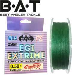 BAT Egi Extrime Green 250m