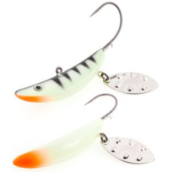 Приманка Akara Jig Spinner 50 мм 35 гр. цвет 23P фосфорный