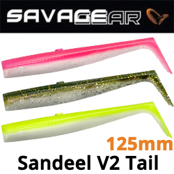 Savage Gear Sandeel V2 Tail 125