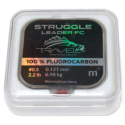 Леска флюорокарбон Travel Struggle Leader FC 10м #5,0/16,9LB (0.378 mm/7.66кг)