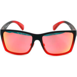 Очки поляризационные Extreme Fishing OBS-171, цвет оправы Матовый черно-красный градиент, цвет линз Красный Revo