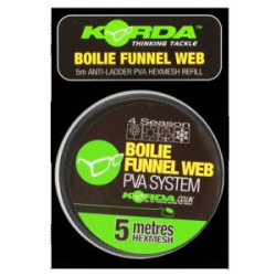 Сетка PVA запасная Korda Boilie Funnel Web Hexmesh 5m KBHR5
