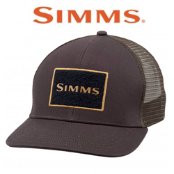 Simms High Crown Trucker Bark