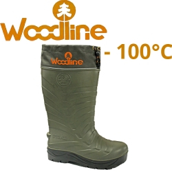 Woodline ЭВА с шипами, (-100), подошвой ПУ