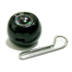 Мормыш Груз крашеный разборная чебурашка "ШАР" 4 гр., цвет 04-черный GCR(B)C-04-04 10 шт