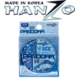 Hanzo Pandora Mega Strong ICE X8 50m Blue