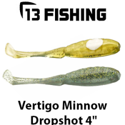 13 Fishing Vertigo Minnow Dropshot 4"