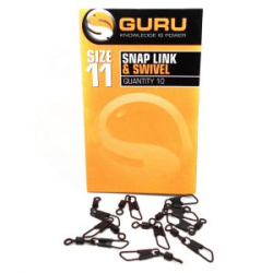 Вертлюг с карабином Guru SnapLink-Swivel GSLS