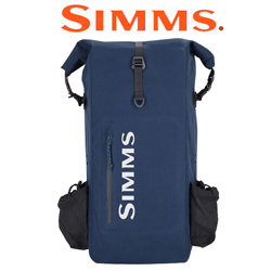 Simms Dry Creek Rolltop Backpack, Midnight, 30L