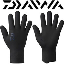 Daiwa DG-2025W Chloroprene Waterproof Gloves [Navy]