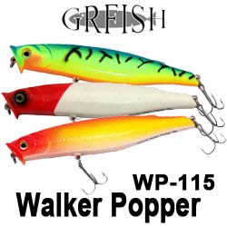 GRFish Walker Popper WP-115