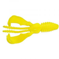 Съедобная приманка Русская Фишка Секира, Креветка 10,5 см (Цвет 1, Лимон)