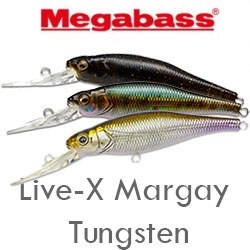 Megabass Live-X Margay Tungsten