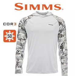 Simms SolarFlex Hoody - Print, Hex Flo Camo Steel