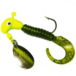Джиг-спиннер Road Runner PRO Curly-Tail Series вес 1/4 oz,крючок#1/0,1604-031