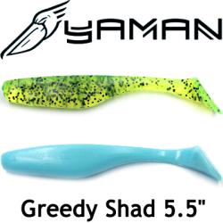 Yaman Greedy Shad 5,5"