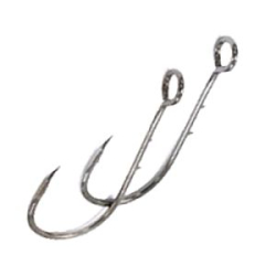 Крючок Metsui Fish Game Barbed цвет bln, размер № 2, в уп. 6 шт