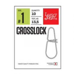 Застежки Lucky John Pro Series Crosslock 0015 10шт.