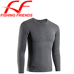 Fishing Friends Warm Factor Рубашка Тёмно-серый