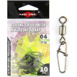 Вертлюг с карабином Mifine SX35-6