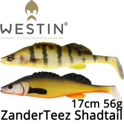 Westin ZanderTeez Shadtail 17cm 56g