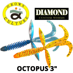 Grows Culture Diamond Octopus 3.0"