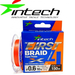 Intech First Braid X4 Orange 100m