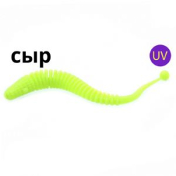 Силиконовая приманка Zombie Disco (Диско) цвет Гриншартрез (Chartreuse) UV