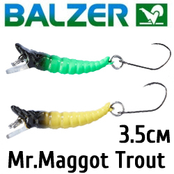 Balzer Mr.Maggot UV Trout 3,5см 3гр.