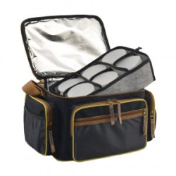 Термо-сумка Aquatic С-44С с банками 18 шт. (цвет: синий, размер: 32х23х27 см.)