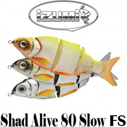 Izumi Shad Alive 80 Fast Sinking