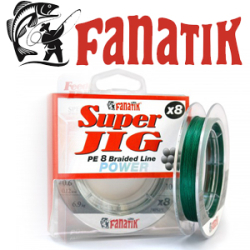 Fanatik Super Jig PE X8 Green 100m.