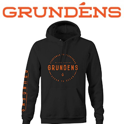 Grundens Ocean to Ocean Hoodie, Black