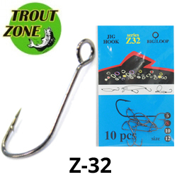 Trout Zone Jig Hook Z-32 Steel