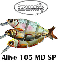 Izumi Shad Alive 105 MD Suspending