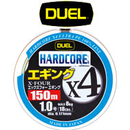 Duel PE Hardcore X4 Eging 3Color 150m