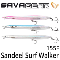 Savage Gear Sandeel Surf Walker 155 17g F