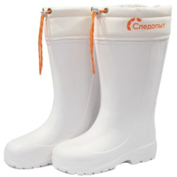 Сапоги "СЛЕДОПЫТ" MINK, ЭВА, 4-слойный вкладыш, -40°С, р. 38-39, белый