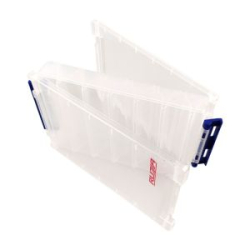 Коробка 2-х сторонняя для приманок Ruzza 235x150x41мм горизонтальные V-ячейки