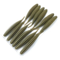 Силиконовая приманка МикроDжиг Tanta 50мм 2" цвет Green Pumpkin