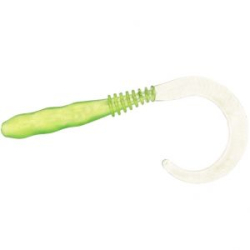 Силиконовая приманка Croxy Skinny Curly 3,0" цвет 04 (уп/7шт)