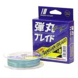 Шнур Major Craft Dangan Braid X8 300m Multicolor DB8-300/1.5MC