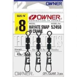 Вертлюг двойной с застежкой Owner 52450 №12