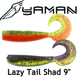 Yaman Lazy Tail Shad 9"